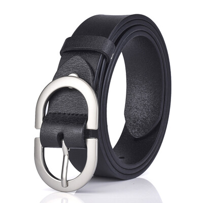 VATLTY 2022 sieviešu ādas josta 2,8 cm dabīgas govs ādas sudraba sakausējuma sprādzes plāna josta sieviešu džinsi bikses jostas jostasvieta