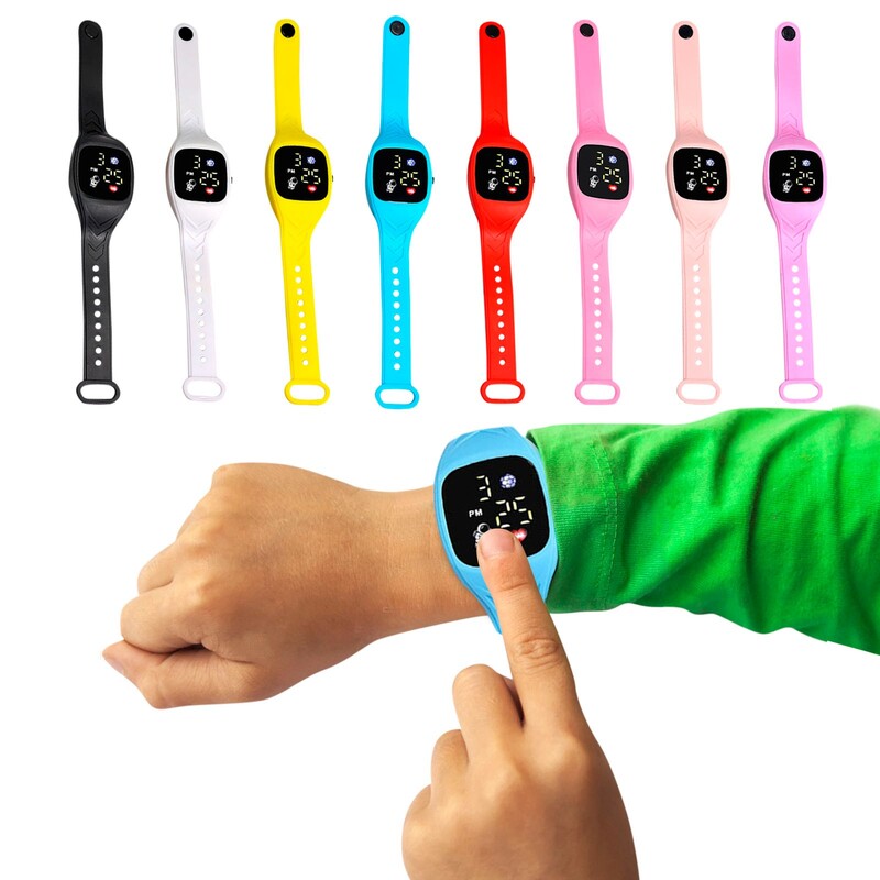 Digitālais pulkstenis bērniem Elektroniskais LED rokas pulkstenis 24 stundu sporta pulksteņi Bērnu digitālie rokas pulksteņi zēniem meitenēm reloj niño