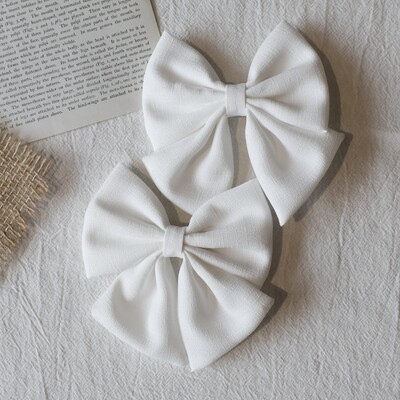 2 buc/lot funde de păr de culoare solidă Boutique cu cleme pentru fete cleme de păr noi articole de păr Accesorii pentru păr pentru bebeluși cadou agrafe de păr pentru bebeluși