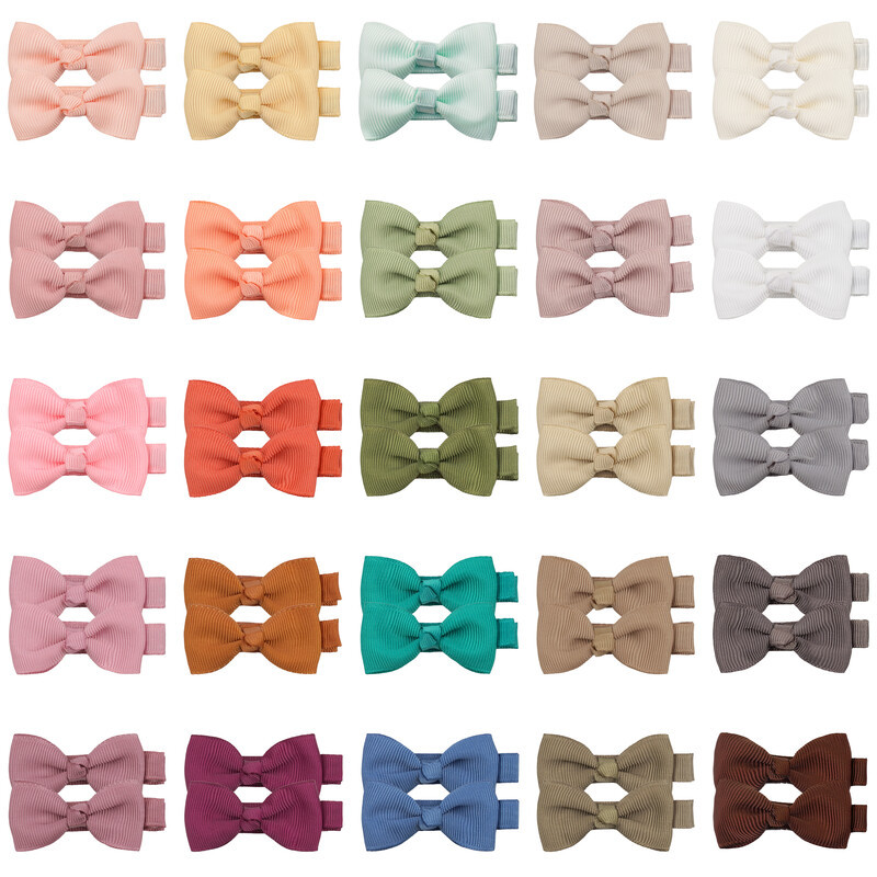 20 komada pune vrpce kopče za kosu s mašnama za djevojčice Ručno izrađene slatke mašne Ukosnice Ukosnice Pokrivala za glavu Dječji dodaci za kosu