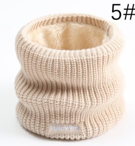 Eșarfă de iarnă pentru bărbați Bandana inel fleece tricotată eșarfă solidă caldă femei Încălzitor de gât Cașmir gros Batista fierbinte Mască de schi