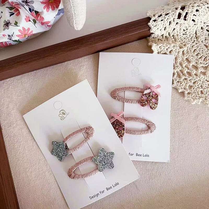 Slatki crtani zec Zvjezdica petokraka, kopča za kosu za djevojčice, kopča sa šiškama sa strane, slomljena kosa, BB kopča, dodaci za kosu za bebe