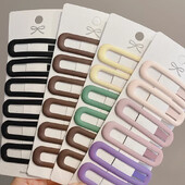 6 buc. Agrafe laterale de păr, practice, versatibile, de culoare Morandi BB, pentru fete, femei, copii, copii, doamne, accesorii de păr