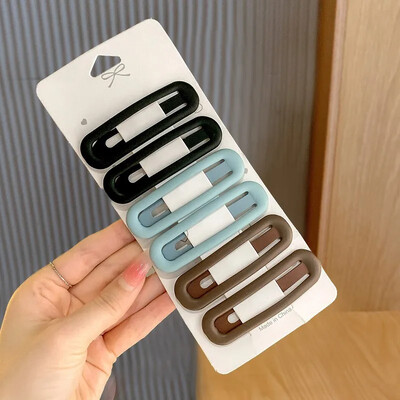 6 buc. Agrafe laterale de păr, practice, versatibile, de culoare Morandi BB, pentru fete, femei, copii, copii, doamne, accesorii de păr