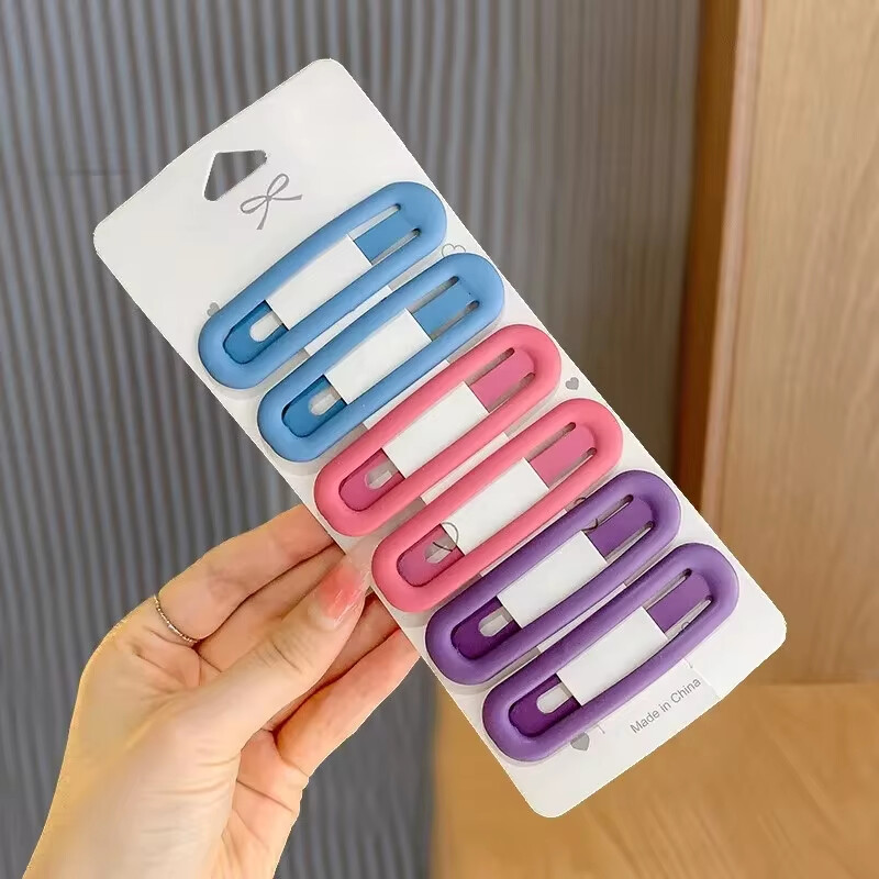 6 buc. Agrafe laterale de păr, practice, versatibile, de culoare Morandi BB, pentru fete, femei, copii, copii, doamne, accesorii de păr