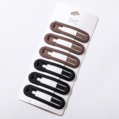 6 komada novih djevojaka, slatki šareni oblik, ukosnice, slatke kopče za kosu, dječje ukosnice, kopča, modni dodaci za kosu