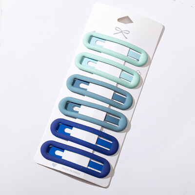 6 komada novih djevojaka, slatki šareni oblik, ukosnice, slatke kopče za kosu, dječje ukosnice, kopča, modni dodaci za kosu