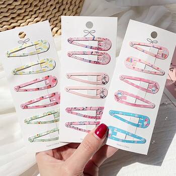 6/10 τμχ Cute Mini Τύπος Καρδιάς Μεταλλική καραμέλα BB Clips Hairpins Hair Clip Παιδικά καλύμματα κεφαλής Barrettes Αξεσουάρ μαλλιών για νεογέννητα κοριτσάκια