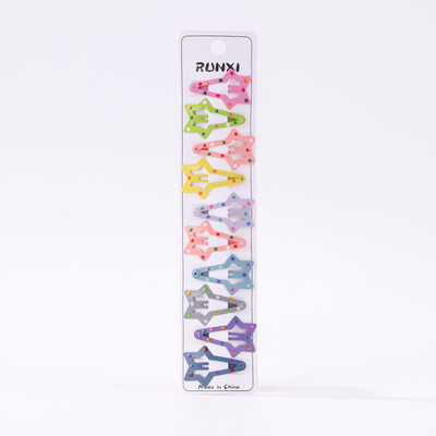 6/10kom slatkih mini metalnih slatkiša tipa srca BB kopče Ukosnice Kosa za kosu Dječja pokrivala za glavu Ukosnice za novorođenčad Djevojčice Dodaci za kosu