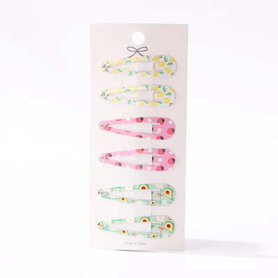 6/10kom slatkih mini metalnih slatkiša tipa srca BB kopče Ukosnice Kosa za kosu Dječja pokrivala za glavu Ukosnice za novorođenčad Djevojčice Dodaci za kosu