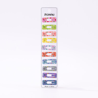 6/10kom slatkih mini metalnih slatkiša tipa srca BB kopče Ukosnice Kosa za kosu Dječja pokrivala za glavu Ukosnice za novorođenčad Djevojčice Dodaci za kosu