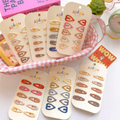 10kom/set šarene zvjezdane kopče za kosu za djevojčice, svjetlucave metalne kopče, BB kopča, ukosnice, pokrivala za glavu, dodaci za ukosnice za dojenčad, djecu