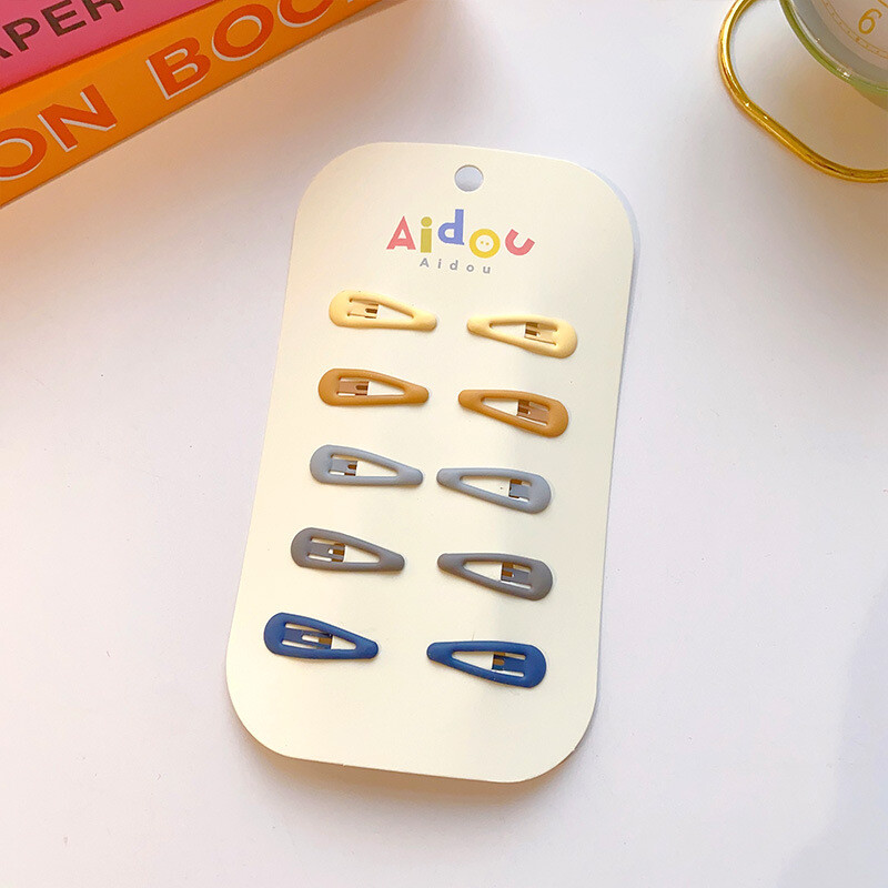 10kom/set šarene zvjezdane kopče za kosu za djevojčice, svjetlucave metalne kopče, BB kopča, ukosnice, pokrivala za glavu, dodaci za ukosnice za dojenčad, djecu