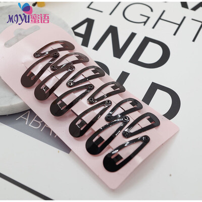 10 KOM. Novi lijepi crtići u obliku srca, metalni slatkiši, ukosnice za djevojčice, kopče za kosu, dječja pokrivala za glavu, dječji dodaci, BB kopče za bebe