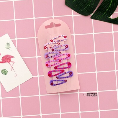 10 KOM. Novi lijepi crtići u obliku srca, metalni slatkiši, ukosnice za djevojčice, kopče za kosu, dječja pokrivala za glavu, dječji dodaci, BB kopče za bebe