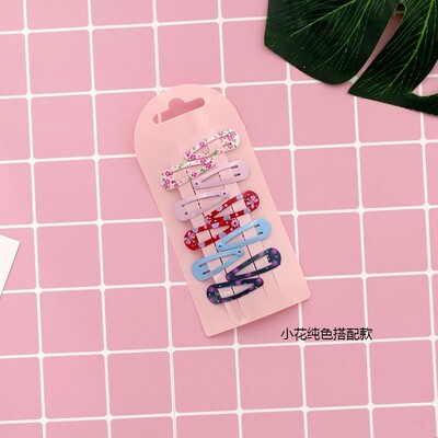 10 KOM. Novi lijepi crtići u obliku srca, metalni slatkiši, ukosnice za djevojčice, kopče za kosu, dječja pokrivala za glavu, dječji dodaci, BB kopče za bebe