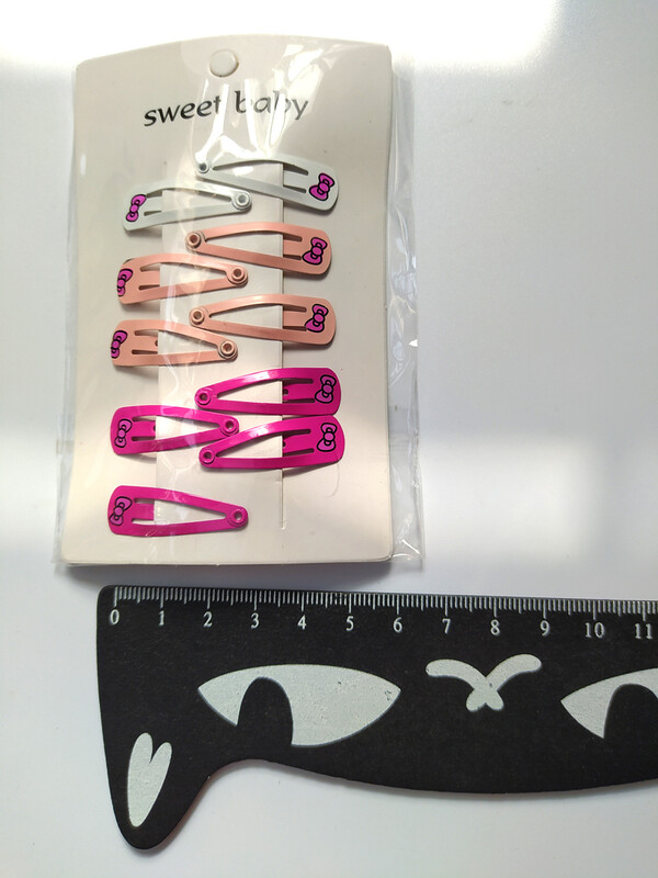 10 KOM. Novi lijepi crtići u obliku srca, metalni slatkiši, ukosnice za djevojčice, kopče za kosu, dječja pokrivala za glavu, dječji dodaci, BB kopče za bebe