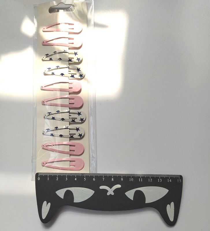 10 KOM. Novi lijepi crtići u obliku srca, metalni slatkiši, ukosnice za djevojčice, kopče za kosu, dječja pokrivala za glavu, dječji dodaci, BB kopče za bebe