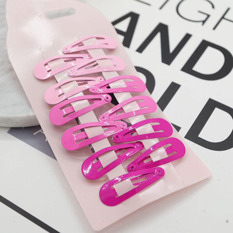 10 KOM. Novi lijepi crtići u obliku srca, metalni slatkiši, ukosnice za djevojčice, kopče za kosu, dječja pokrivala za glavu, dječji dodaci, BB kopče za bebe