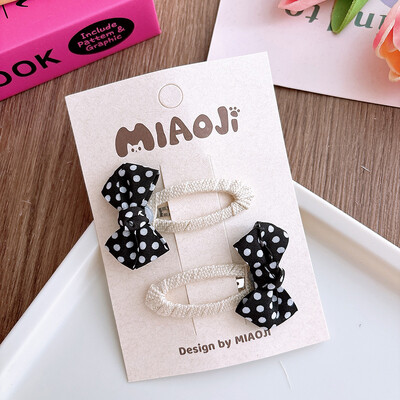 Copii Fete Fundă Floare Dragoste Agrafe de păr Brodate Accesorii pentru păr Moda Dulce Prințesă Accesorii pentru păr Bebeluși Copii Accent de păr rupt