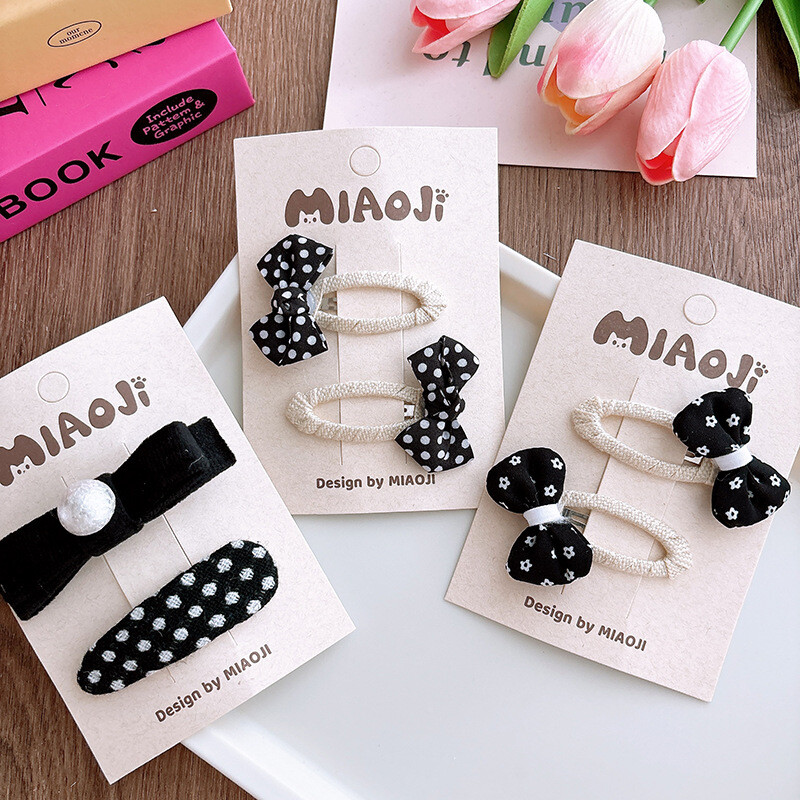 Copii Fete Fundă Floare Dragoste Agrafe de păr Brodate Accesorii pentru păr Moda Dulce Prințesă Accesorii pentru păr Bebeluși Copii Accent de păr rupt