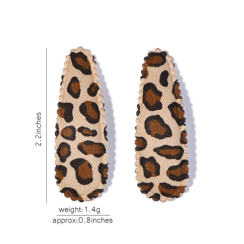 6/10 bucăți agrafe de păr cu imprimeu la modă cu gem de hârtie, picătură de apă pentru fete, clemă BB pentru păr, făcută manual, accesorii pentru păr pentru copii