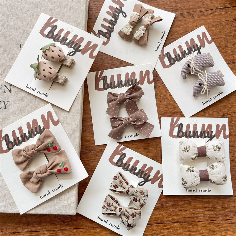 Jesen, nova kava, crtana mašna, cvijet, kopča za kosu, svestrana slatka djevojka, beba, modna ukosnica, slatka dječja pokrivala za glavu, dječji dodaci