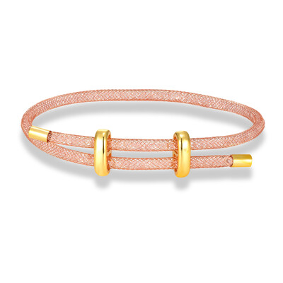 Brățară din plasă de modă nouă, bărbați, femei, farmec, brățară de cristal minimalistă, bijuterii reglabile din oțel inoxidabil, cadouri creative pentru cupluri