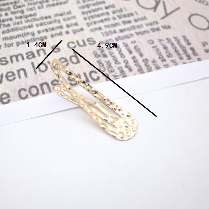 2 бр. Сплав в стил Европа и Америка BB щипки за коса за жени Момичета Деца Подарък Аксесоари за коса Парти Празничен орнамент