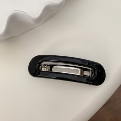 Udubljena kopča za kosu Leopard print Francuska kopča Plastične bočne igle Drška za kosu Ukosnica Ženski dodaci za kosu