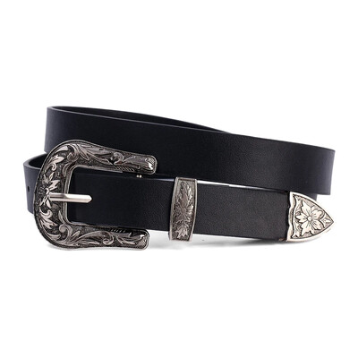 Model imprimat Retro Y2K Curele pentru femei de lux, marca de designer, cataramă, centură în talie, pentru femei, din piele PU, Hip Hop, la modă.