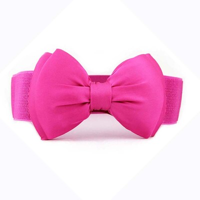 Moda fundă mare cu strass cataramă centură de talie femei doamnă elastică din nailon centură lată rochie slabă haină decor curea cu bretele