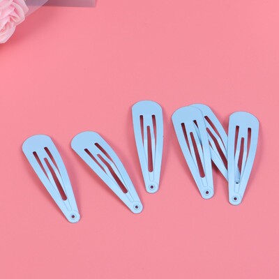 50 de bucăți agrafe de păr Snap metal agrafe Instrument de coafat BB Clip de păr vopsea metalică agrafe de păr accesorii de păr