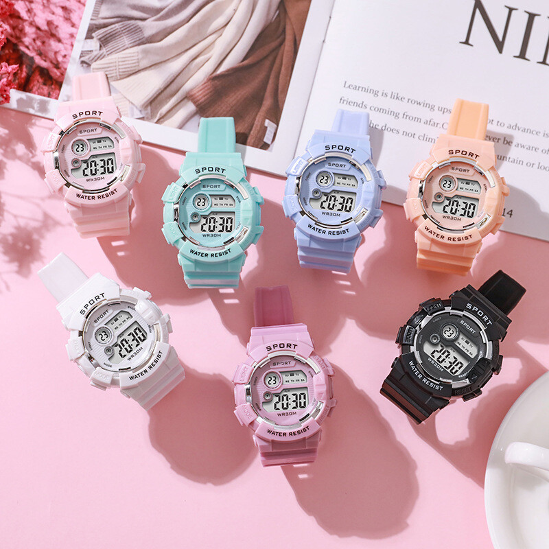 Ceasuri de modă pentru copii, luminoase, impermeabile, sport, ceas digital, ceas cu alarmă, ceasuri, băieți, fete, studenți, ceas electronic inteligent, cadou