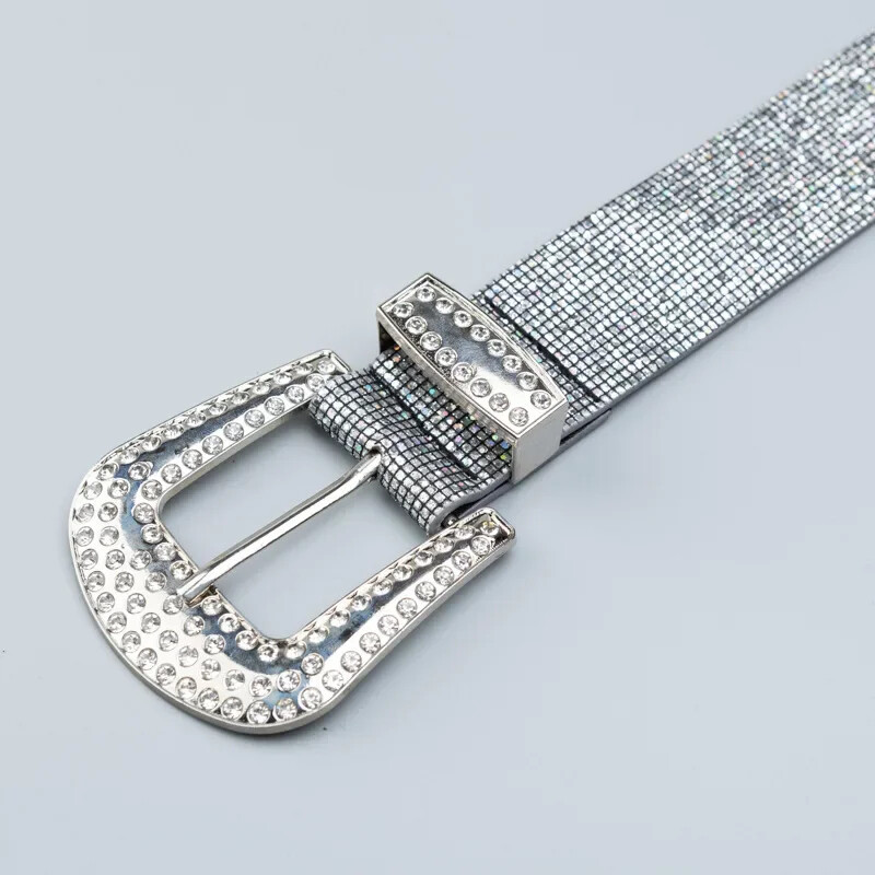 Modes josta sievietēm ar pilnu virsmu Krāsainas flitera jostas Augstas kvalitātes jostas Sieviešu daudzpusīga josta