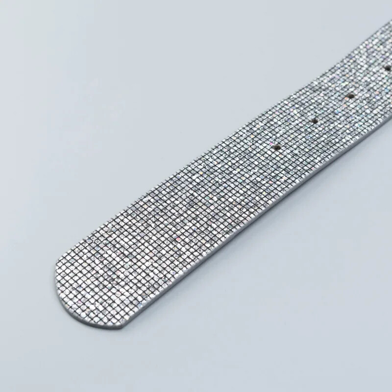 Modes josta sievietēm ar pilnu virsmu Krāsainas flitera jostas Augstas kvalitātes jostas Sieviešu daudzpusīga josta