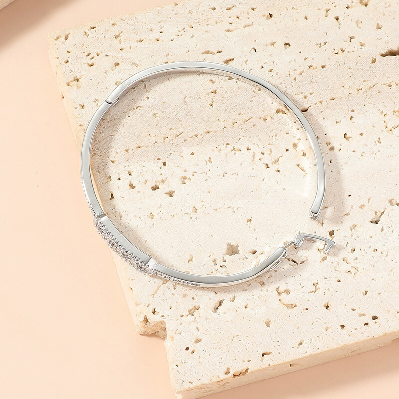 Beaut&Berry luksuzna 18k pozlaćena narukvica za žene i muškarce u stilu bakrene cirkonske narukvice u 2 boje za darove za žene i prijatelje