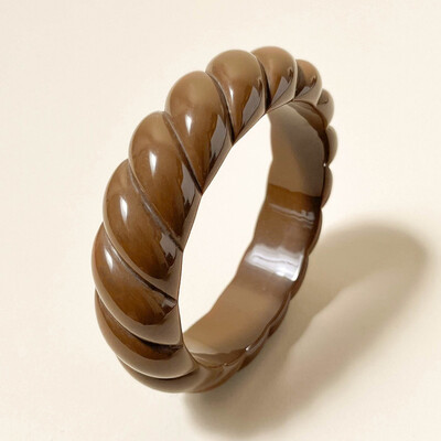 La modă la modă rășină rășină șurub brățări brățări pentru femei vintage farmec geometric albastru brățară de designer fete bijuterii femei