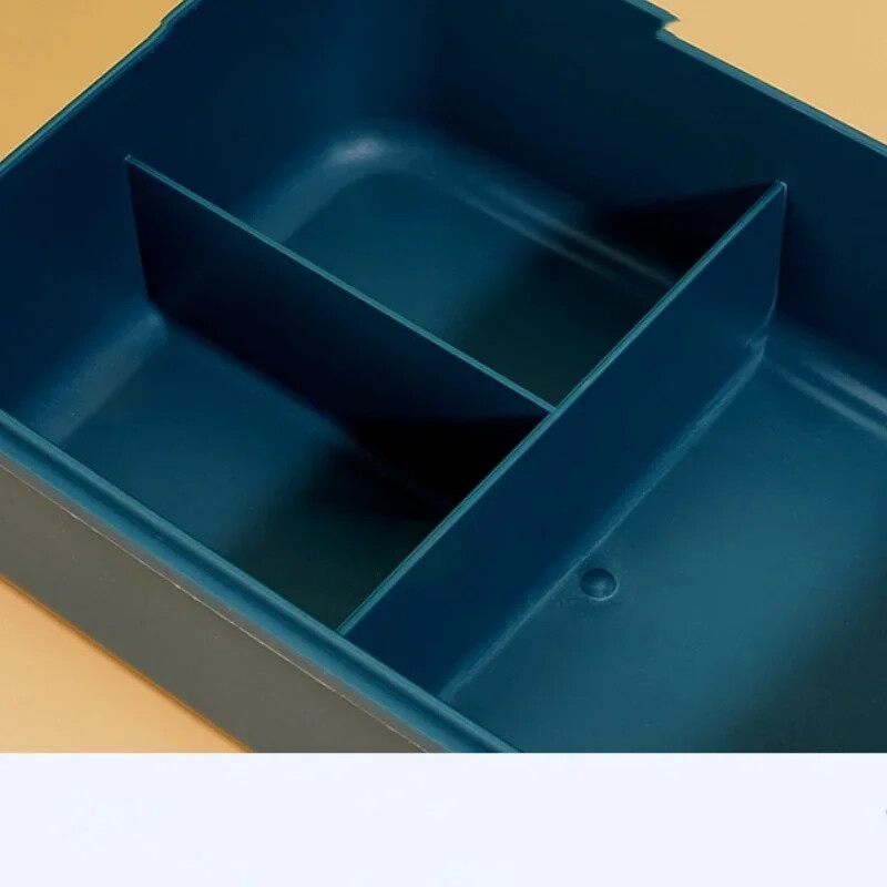 Kutija za ručak u mikrovalnoj pećnici sa žličicom Štapići za jelo Plastično posuđe Posuda za pohranu hrane Djeca Djeca Škola Ured Bento kutija