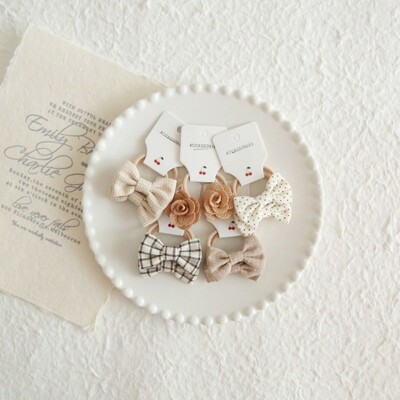 10 bucăți bricolaj benzile elastice cu flori cu fundă mare pentru copii, fete, legături de păr dulci, bentițe de modă, accesorii pentru păr, banda de cauciuc pentru copii