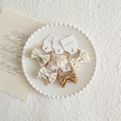 10 bucăți bricolaj benzile elastice cu flori cu fundă mare pentru copii, fete, legături de păr dulci, bentițe de modă, accesorii pentru păr, banda de cauciuc pentru copii