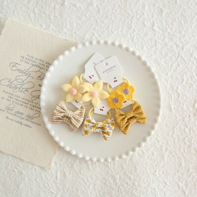 10 bucăți bricolaj benzile elastice cu flori cu fundă mare pentru copii, fete, legături de păr dulci, bentițe de modă, accesorii pentru păr, banda de cauciuc pentru copii