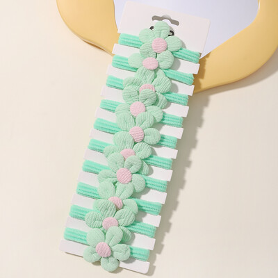 10kom Mekana mašna za kosu za djevojčice Uže Elastične gumice za kosu Dodaci za kosu za djecu Vezica za kosu Držač za rep