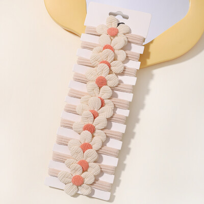 10kom Mekana mašna za kosu za djevojčice Uže Elastične gumice za kosu Dodaci za kosu za djecu Vezica za kosu Držač za rep