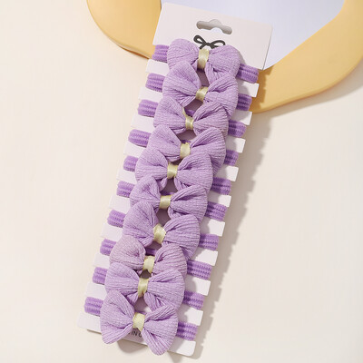 10kom Mekana mašna za kosu za djevojčice Uže Elastične gumice za kosu Dodaci za kosu za djecu Vezica za kosu Držač za rep