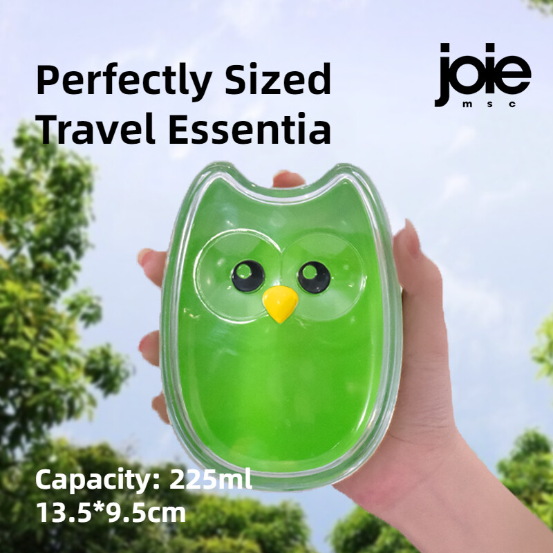 joie Hoot Fresh Mahuna Kutija za ručak Kreativni crtani film Sova Djeca Studenti Bento Povrće koje čuva svježinu Posao Prijenosni s poklopcem