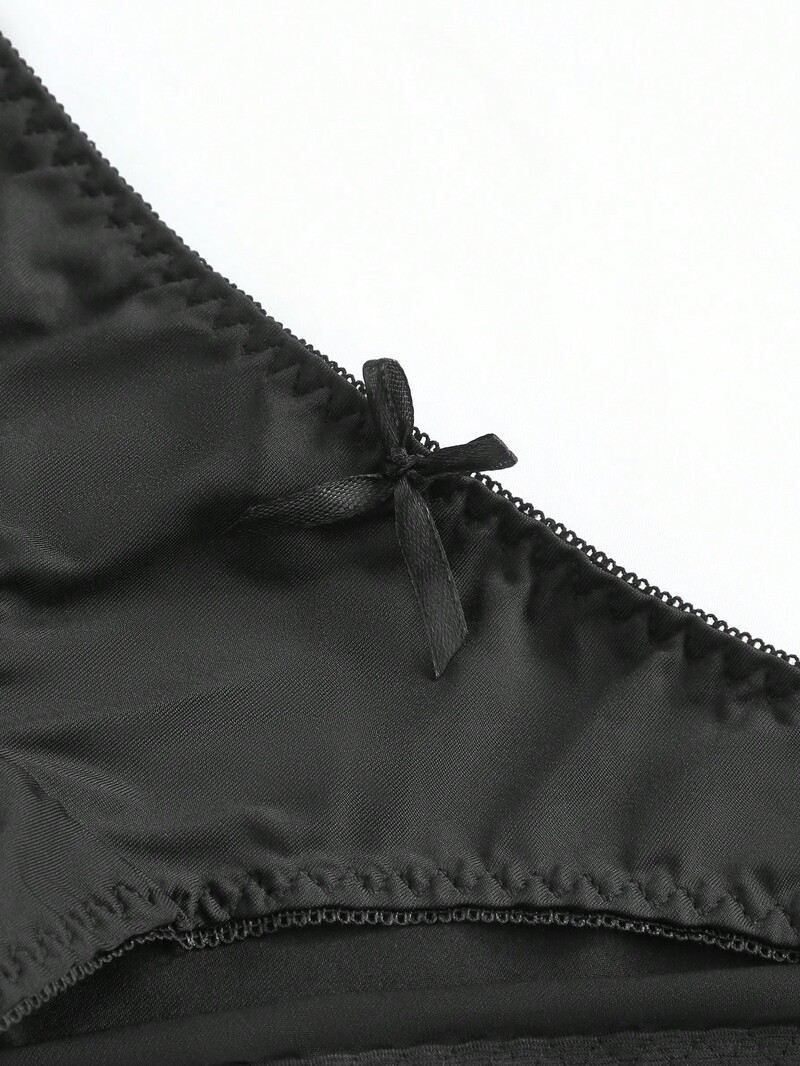 2 seturi Set de lenjerie solidă cu sârmă Sutien Push Up pentru femei cu inel de oțel Lenjerie de corp pentru femei Chiloți Seturi de sutien de zi cu zi