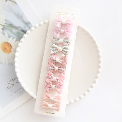 Dječje kopče za kosu, pokrivala za glavu, dodaci za kosu za bebe, tkanina za potpuno pokrivanje, mašne za djevojčice, 10 po kompletu