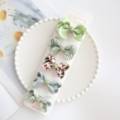 Agrafe pentru Copii Copii Copii Accesorii Păr Bebeluş Fundite Clip Pentru Fete Tot Pânză Agrafă