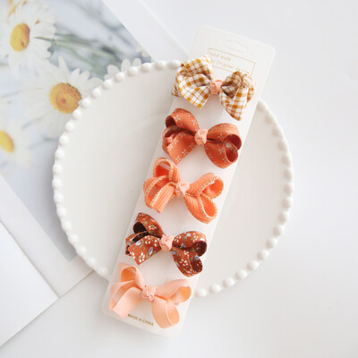 Agrafe pentru Copii Copii Copii Accesorii Păr Bebeluş Fundite Clip Pentru Fete Tot Pânză Agrafă